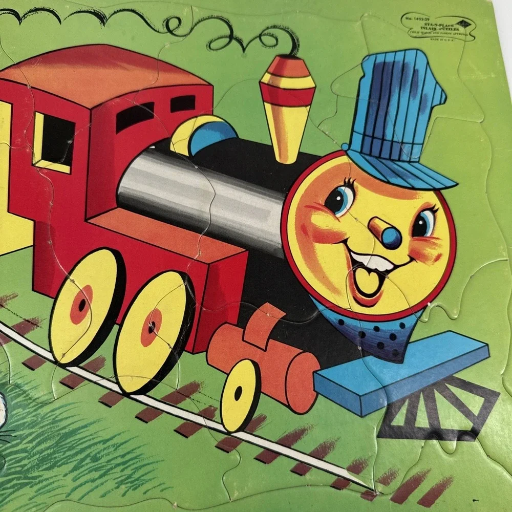 Built Rite puzzle choo